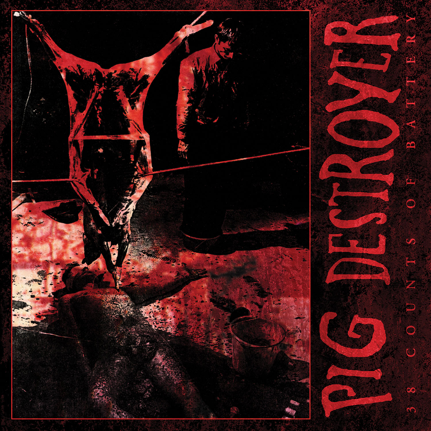 (image for) Pig Destroyer - 38 Counts of Battery LP (Color Vinyl)